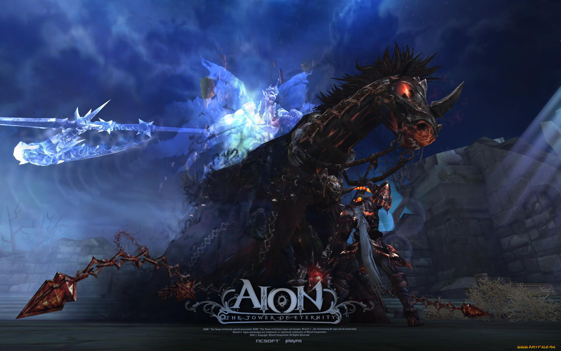 Обои Aion: Tower of Eternity Видео Игры Aion: The Tower of Eternity, обои  для рабочего стола, фотографии aion, tower, of, eternity, видео, игры, the,  конь Обои для рабочего стола, скачать обои картинки